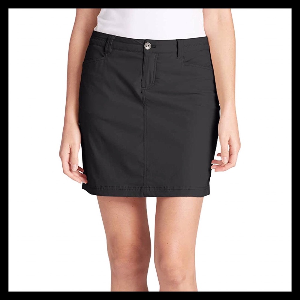 EDDIE BAUER Ladies' Adventurer 2.0 Skort Black - Picture 2 of 10